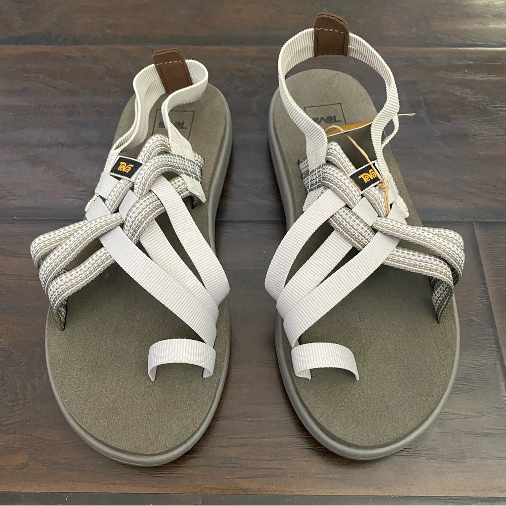 Teva Women's Sandals - Gray and White - Picture 4 of 6